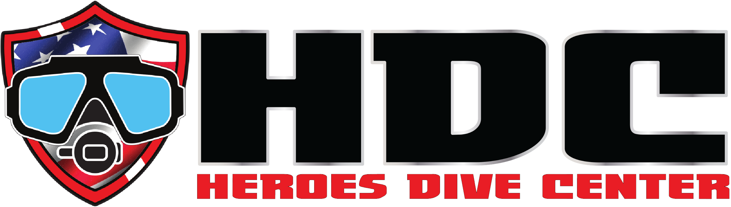heroes dive center logo